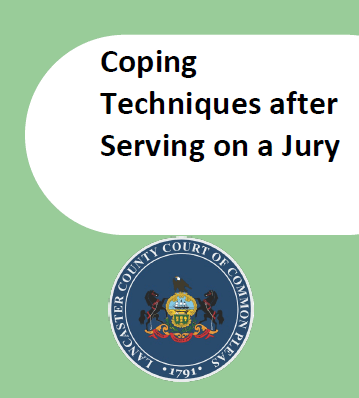 Coping after jury duty picture